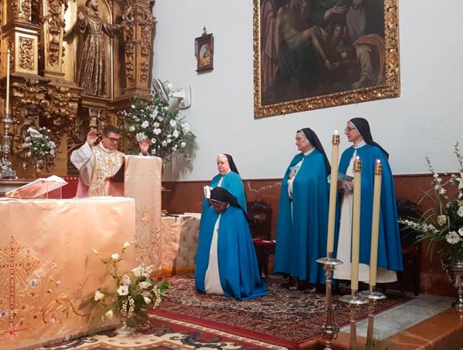 PROFESIÓN SOLEMNE EN EL MONASTERIO DE OSUNA (SEVILLA)