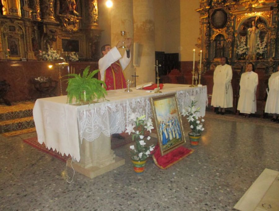 Celebrando el día de nuestras hermanas Mártires en Montilla