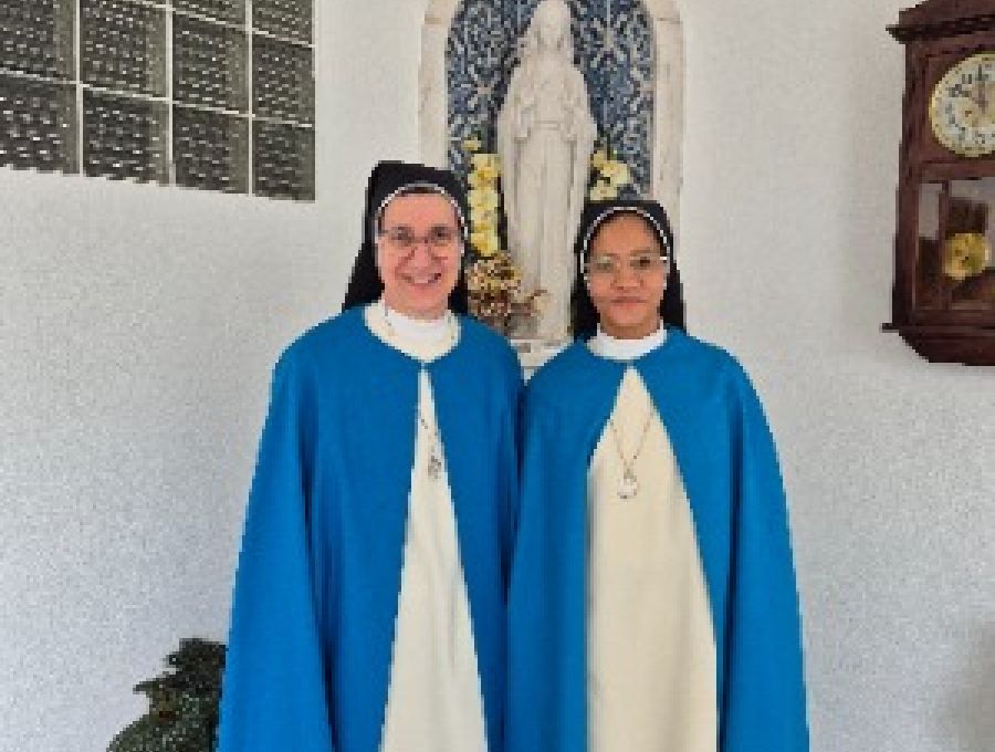 Profesión simple en el Monasterio de Estoril