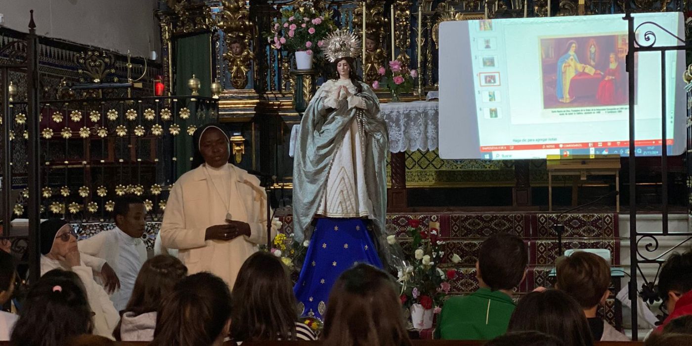 Encuentro de catequesis en la comunidad de Lebrija