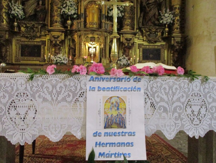 1º Aniversario Beatificación de nuestras Hermanas Mártires