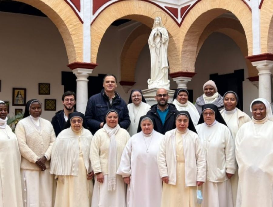 Visita del Alcalde de Lebrija