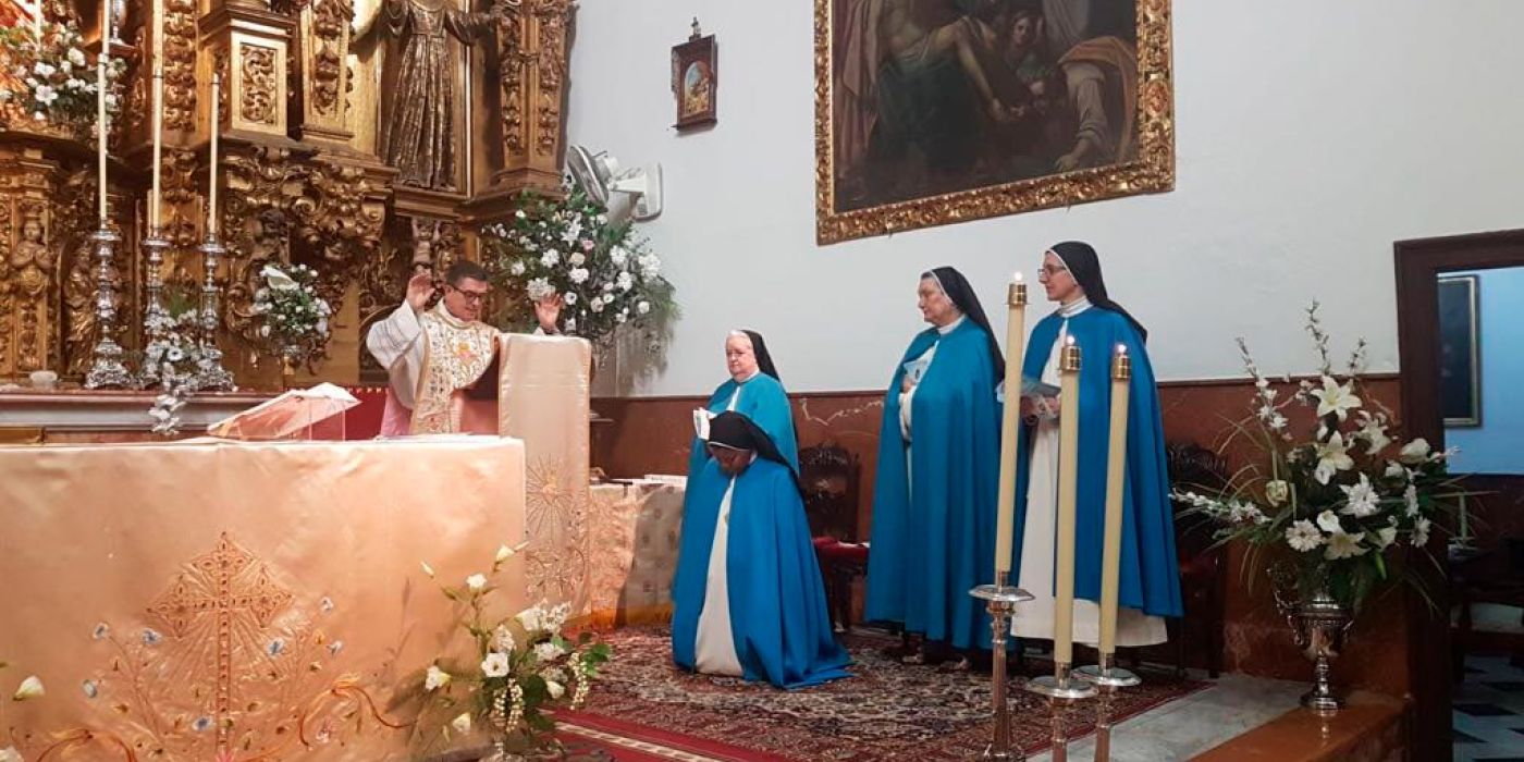 PROFESIÓN SOLEMNE EN EL MONASTERIO DE OSUNA (SEVILLA)
