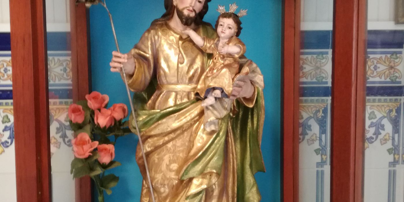 Imagenes de San José en el Monasterio del Puerto de Santa María (Cádiz)