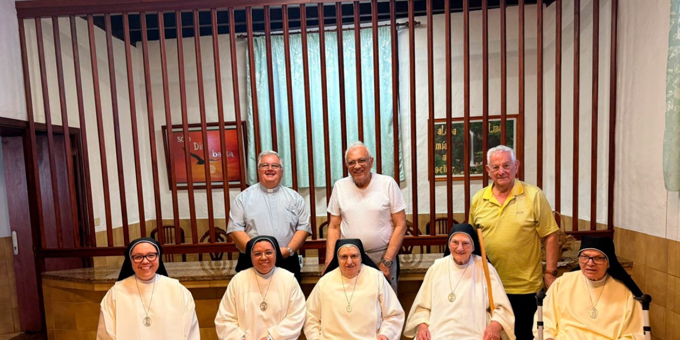 Visita fraterna del Cardenal Baltasar Porras a nuestra comunidad de Tenerife
